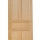 Puerta de madera de pino modelo 5 paneles.