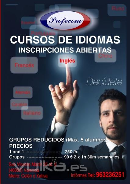 CURSOS IDIOMAS VALENCIA