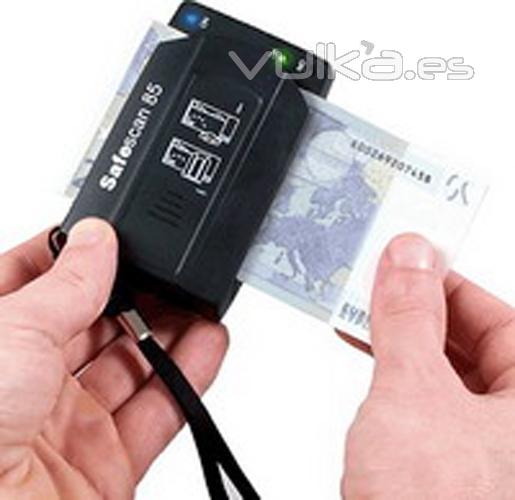 Detector billetes Falsos de bolsillo Dimensiones 9.6 x 6.1 x 2.5 cms. 140 Euros