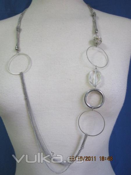 collar color plata , liquidacion