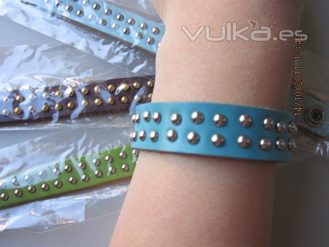 pulsera cuero ,liquidacion 1.5 euros