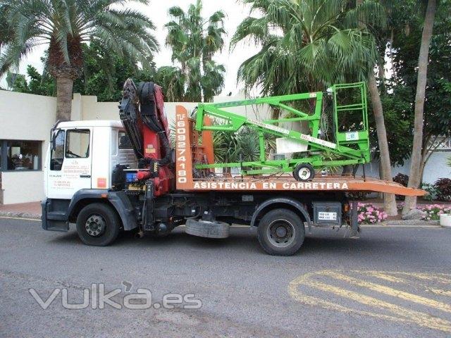 Transporte de maquinaria y Vehiculos 