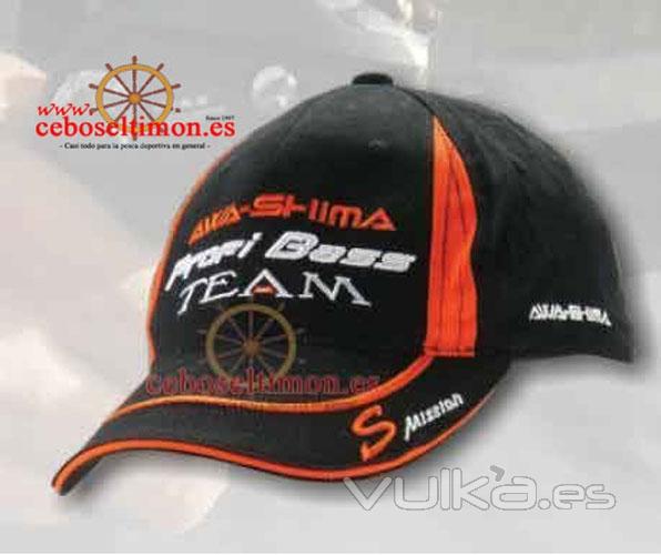 Visita nuestra tienda online www.ceboseltimon.es -  GORRA VISERA AWA-SHIMA PROFI BASS NEGRA