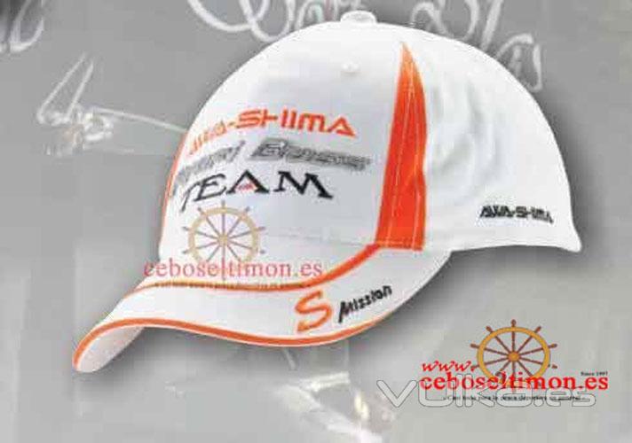 Visita nuestra tienda online www.ceboseltimon.es - GORRA VISERA AWA-SHIMA PROFI BASS NEGRA/NARANJA