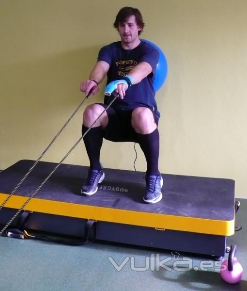 WBV. Plataforma vibratoria profesional. Todos los niveles de entrenamiento.