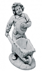 Figura nio carretilla  90x58cm 120eur