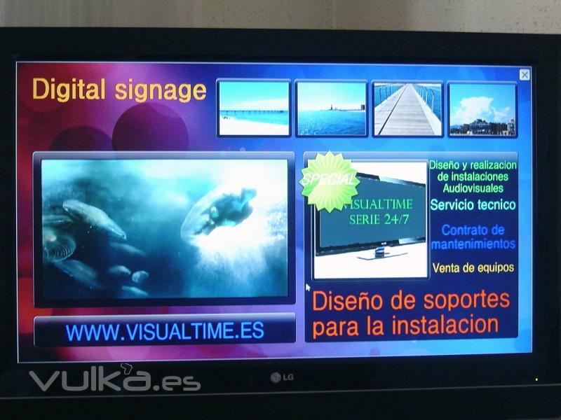 aplicaciones Digital Signage