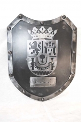 Escudo herldico en forja ref.12032 escudo extremadura  medidas: 30x3x39