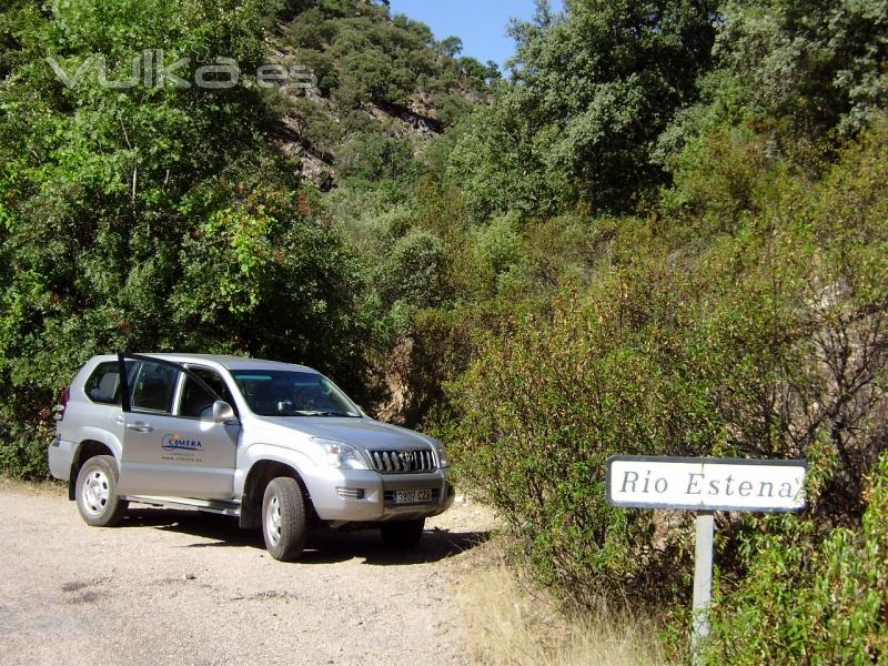 Vehculo todoterreno CIMERA para los trabajos de campo