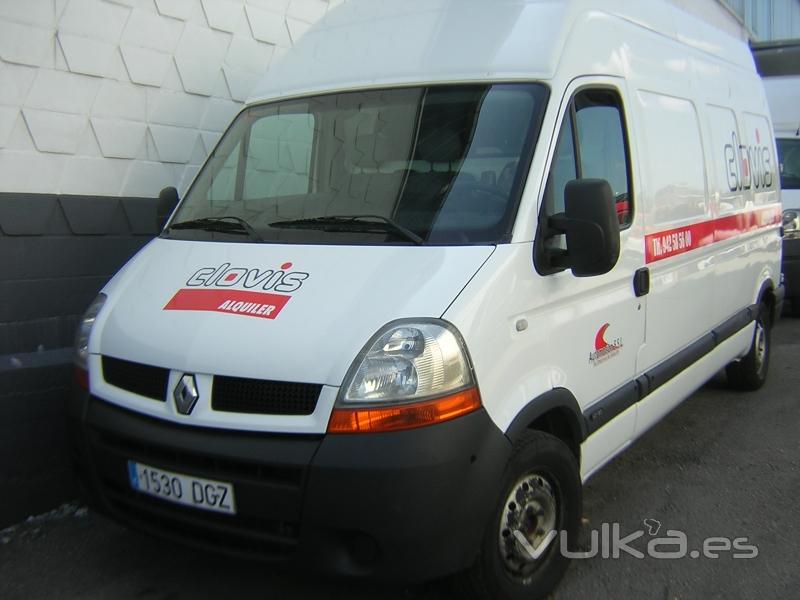 Flota de corto plazo: Una de nuestra furgonetas de alquiler: Renault Master