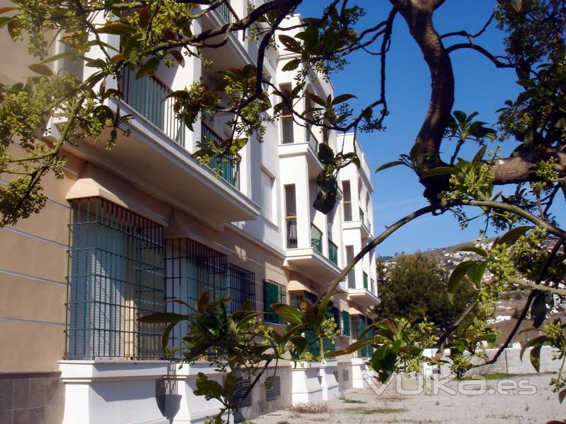 Apartamento playa Huerta de la Guardia Salobrea vista lateral