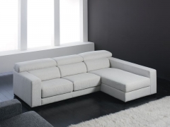 Sofá y cheslon modelo Castaño. Respaldos abatibles asientos deslizanates. WWW.TAPIZ2000.COM