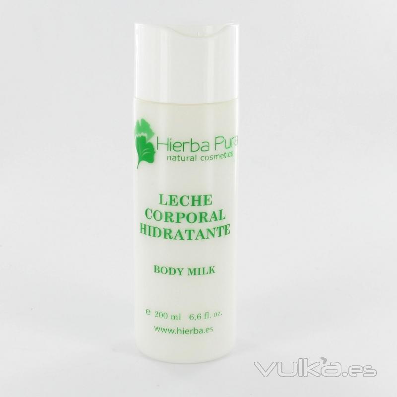 leche hidratante natural