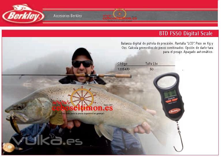 www.ceboseltimon.es - Balanza digital Berkley BTD-FS50 -50Lbs 