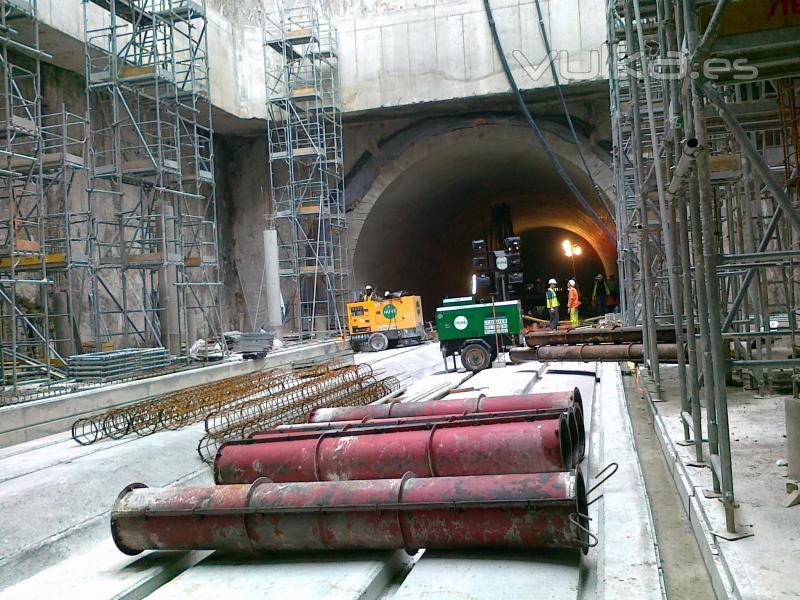 Encofrados circulares TAME,S.L. Ejecución de pilares, pilas y pilares circulares para estructuras.