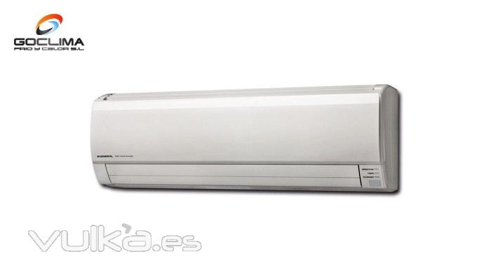 Aire acondicionado GENERAL 12 LKC. 3000 fr inverter + info www.goclima.es