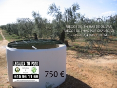 Legalizacion de pozos riego