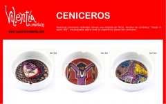 Ceniceros redondos catalogo espana - valentia souvenirs