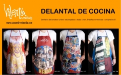 Delantales cocina catalogo valencia - valentia souvenirs