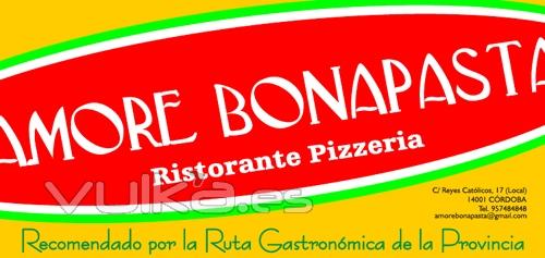Entra en www.quieroquiero.es y asegura tu mesa en Amore Bonapasta, tu placer italiano