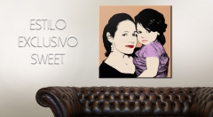 Warhol sweet, impresion pop art en regalocolorcom regalos originales