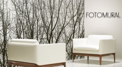 Fotomural vinilo ramas01, impresion para decoracion interior en regalocolorcom