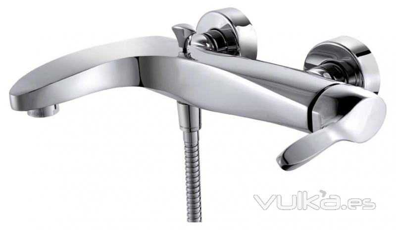 Monomando baño ducha clever platinium art noveau en www.tiendapymarc.com y www.griferiapymarc.com