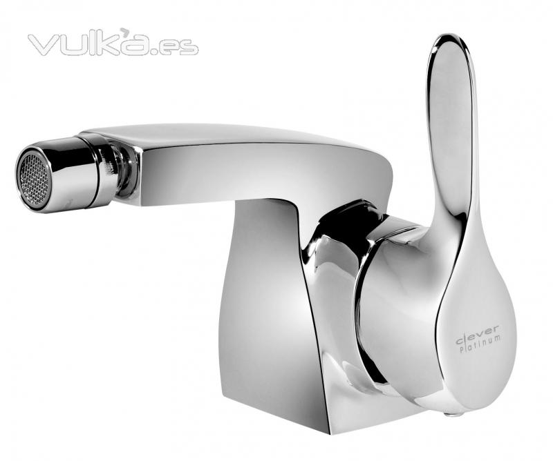 Monomando Bide Clever Platinium Art Noveau en www.tiendapymarc.com y www.griferiapymarc.com