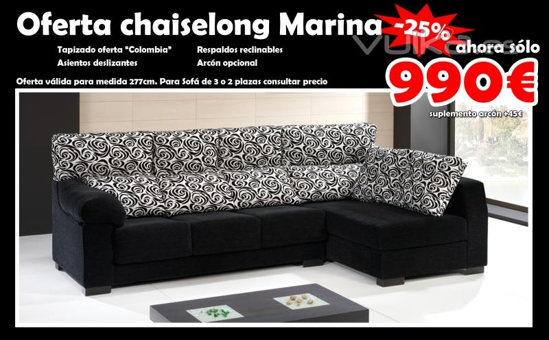 Oferta sof chaiselong Marina