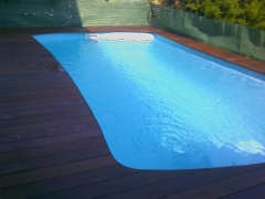 Piscina de fibra de poliester