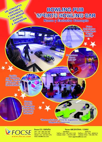 Boleras, Bowling, Mini Boleras, Infantiles, Recreativos.Venta, Franquicias 7 - www.focse.com