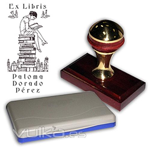 SELLO DIGITAL - SELLOS DE CAUCHO URGENTES EX LIBRIS 48