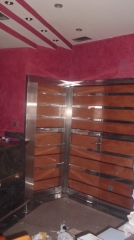 Decoracion en acero inoxidable
