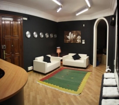 Recepcion hostal ona barcelona