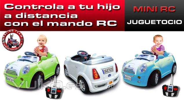 Coches teledirigidos para nios, suba a su hijo a un RC y controle su paseo, Si su hijo es muy peque