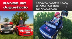 Coches teledirigidos para ninos, suba a su hijo a un rc y controle su paseo, si su hijo es muy peque