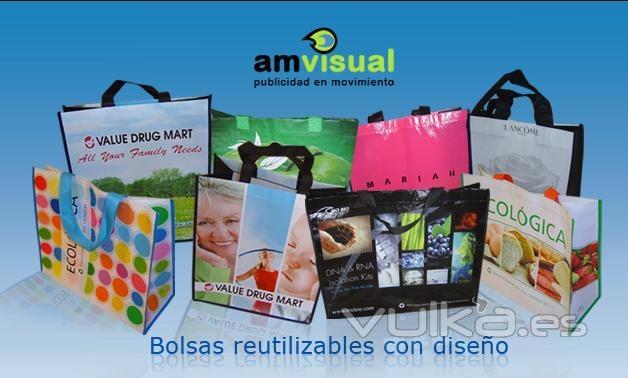 amvisual Bolsas Reutilizables