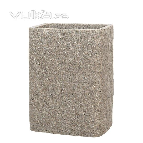Accesorios bao. Vaso bao sand rectangular beige en lallimona.com