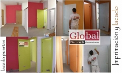 Lacado de puertas