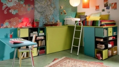 Cama abatible del catalogo de mueble juvenil aire avatar