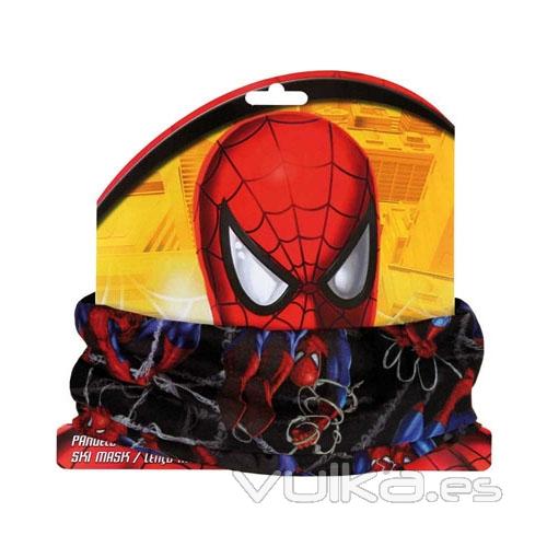 Pauelo tipo braga Spiderman. Producto licenciado. Pack de 24 unidades. Ref. BORNLI19