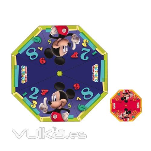 Paraguas Mickey / Disney. Producto Licenciado. Pack de 24 unidades. Ref BORNLI11