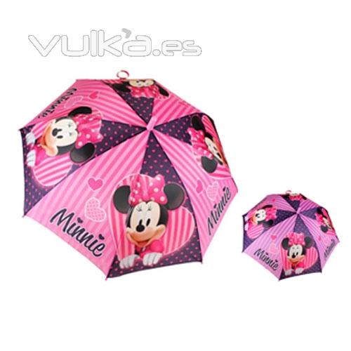 Paraguas Minnie / Disney. Producto Licenciado. Pack de 24 unidades. Ref BORNLI10