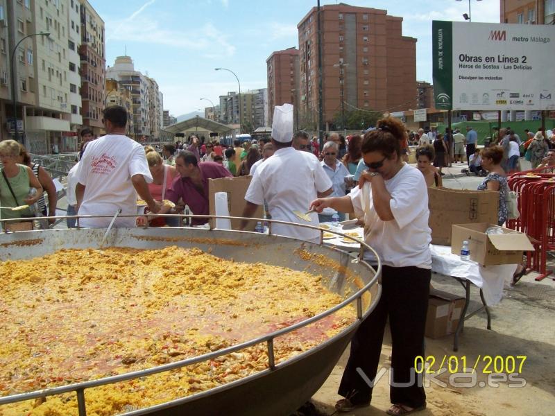 paella para 6000 invitados 