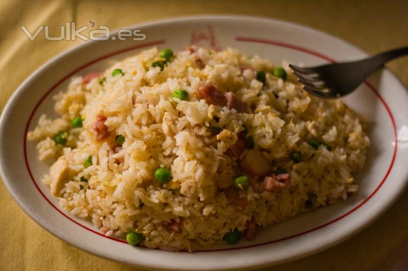 El mtico arroz tres delicias