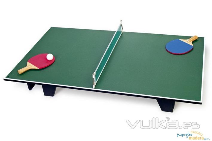 Mesa de ping pong infantil. Juguete didactico y educativo