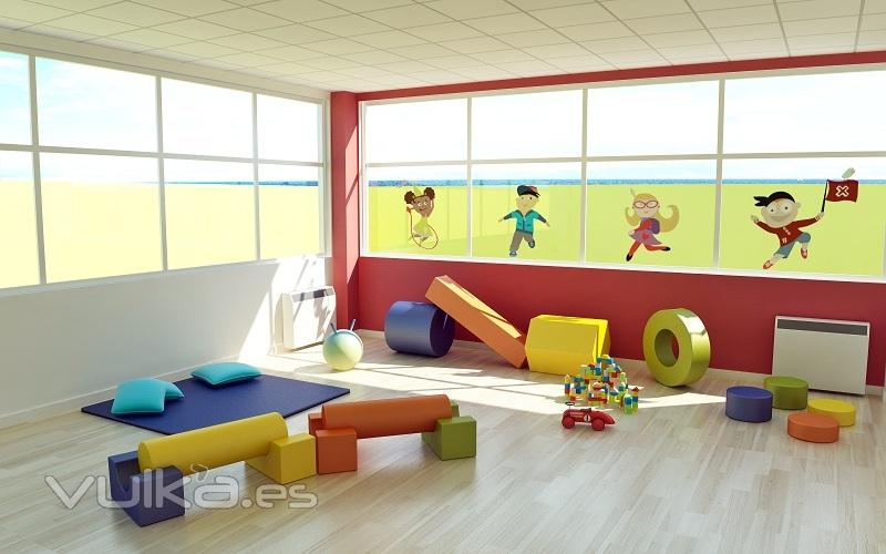 Sala de juegos para nios