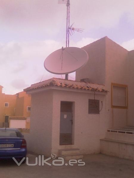 Instalacion de antenas parabólicas