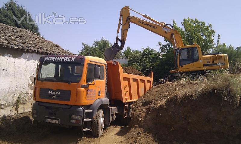 HORMIFREX, EXCAVACION Y TRANSPORTE FREGENAL DE LA SIERRA