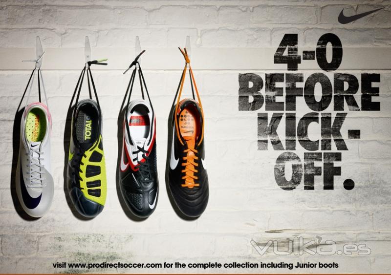 Botas de futbol, todas las gamas en nike. Somos football-team. Visitanos www.deportespolos.com